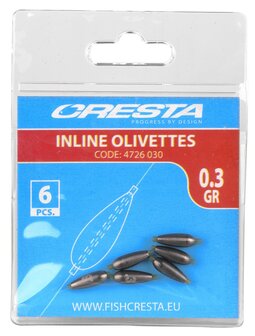 CRESTA INLINE OLIVETTES 0.4G