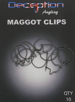 Maggot clips QTY: 10