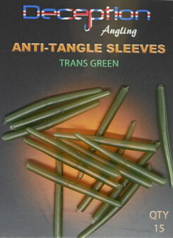  Anti Tangle Sleeves Trans Green 