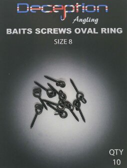 Bait Screws with Oval ring