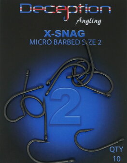 Deception Angling CONTENITAL X-SNAG Micro Barbed Hook - Size 6