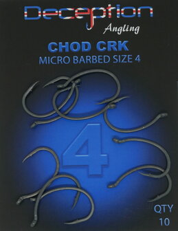 Deception Angling CHOD CRK Micro Barbed Hook - Size 6