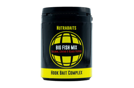 Nutrabaits Big Fish Mix (Salmon, Caviar &amp; Black Pepper) Pot BAIT SOAK COMPLEXES / GLUG