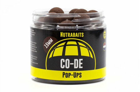 Nutrabaits CO-DE - 18mm Pot SHELF-LIFE POP UP RANGE (XB RANGE)