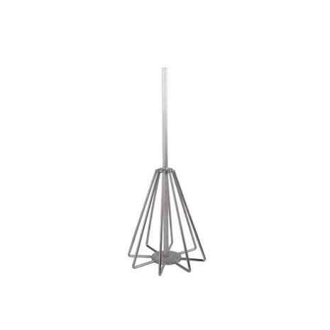 Cresta Groundbait Mixer zilver visemmer Medium
