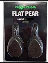 Flat Pear Inline Blister (2 pcs)  Gravel