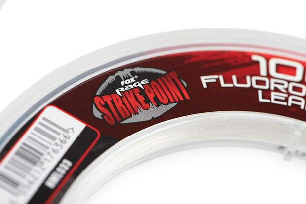 FOX Rage Strike Point Fluorcarbon leader 0.6mm - 30m