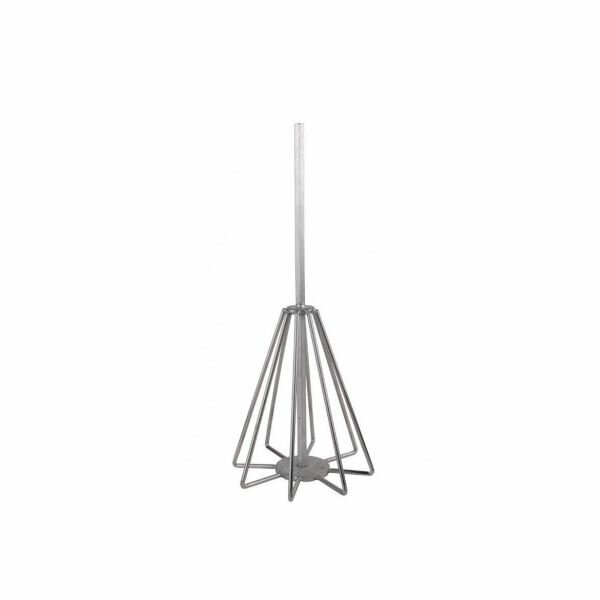 Cresta Groundbait Mixer zilver visemmer Medium