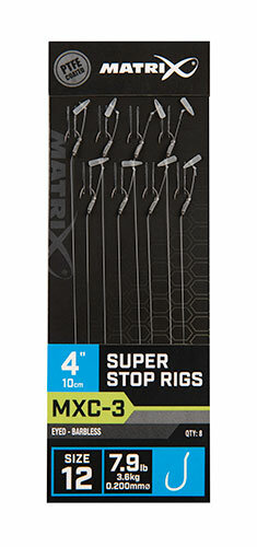 Matrix MXC-3 Sz12 Barbless 0.20mm Super Stop