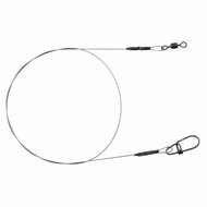 SPRO MATTE BLACK LEADER 1X1 Titanium 44LB 40CM