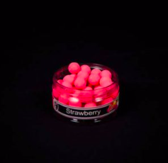 Holland Baits Fluoro Pop-up Strawberry 15mm Holland Baits Fluoro Pop-up Strawberry 15mm