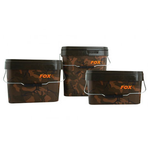 Fox Camo Square Bucket 5 Liter Fox Camo Square Bucket 5 Liter
