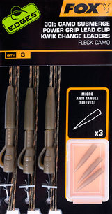 Edges Camo Submerge Power Grip Lead Clip Kwik Change Kit 30lb Edges Camo Submerge Power Grip Lead Clip Kwik Change Kit 30lb