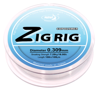 Fishing Line ZIG RIG 0,309 mm 100m Fishing Line ZIG RIG 0,309 mm 100m