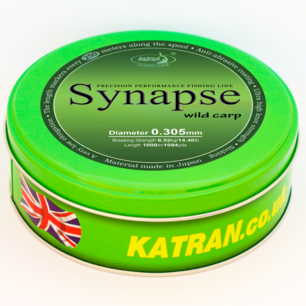 Katran Fishing Line SYNAPSE wild carp 0,305 mm 1000m Katran Fishing Line SYNAPSE wild carp 0,305 mm 1000m
