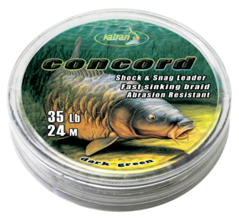 Katran Shock-snag leaders CONCORD 35Lb 24 m Katran Shock-snag leaders CONCORD 35Lb 24 m