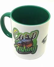 Mug Katran (white with green handle) Mug Katran (white with green handle)