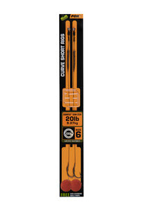 Fox Edges Curve Short Fluoro D-Rig 6 - 20lb Illusion x 2 Fox Edges Curve Short Fluoro D-Rig 6 - 20lb Illusion x 2