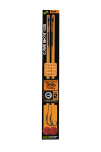 Fox Edges Curve Short Fluoro D-Rig 2 - 30lb Illusion x 2 Fox Edges Curve Short Fluoro D-Rig 2 - 30lb Illusion x 2