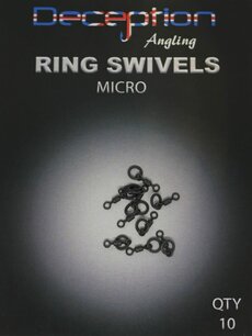Ring Swivels size Micro (20 & 22) qty : 10 Ring Swivels size Micro (20 & 22) qty : 10
