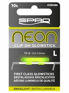 SPRO NEON GLOWSTICK GREEN 39X4.5MM SPRO SPRO NEON GLOWSTICK GREEN 39X4.5MM SPRO