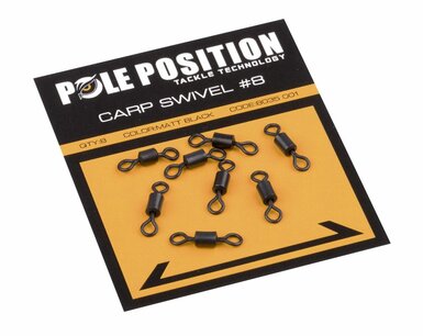 Pole Position BLACK CARP SWIVEL #8 Pole Position Pole Position BLACK CARP SWIVEL #8 Pole Position