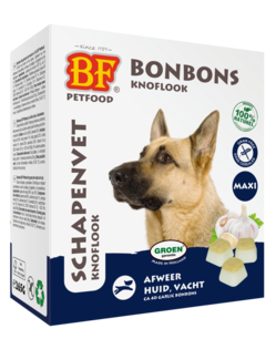 BF Petfood Schapenvet Knoflook 40 st. BF Petfood Schapenvet Knoflook 40 st.
