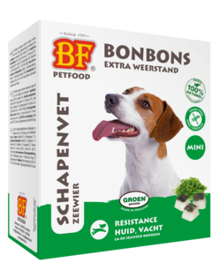 BF Petfood Schapenvet Zeewier 80 st. (mini) BF Petfood Schapenvet Zeewier 80 st. (mini)