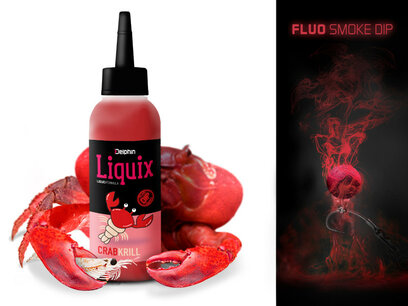 Delphin Fluo dip D SNAX LiquiX /100ml Crab-Krill Delphin Fluo dip D SNAX LiquiX /100ml Crab-Krill