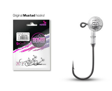 Delphin Jig head Delphin BOMB! / 5pcs, 20g-4/0 Delphin Jig head Delphin BOMB! / 5pcs, 20g-4/0