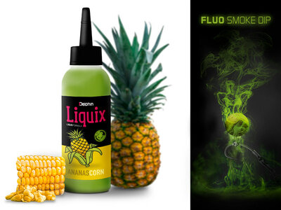 Delphin Fluo dip D SNAX LiquiX /100ml Corn-Pineapple